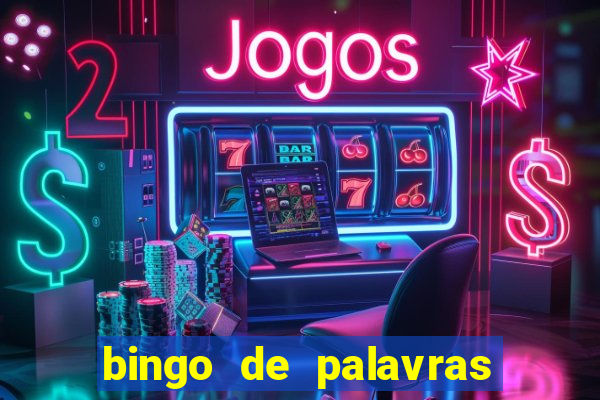 bingo de palavras cha de bebe